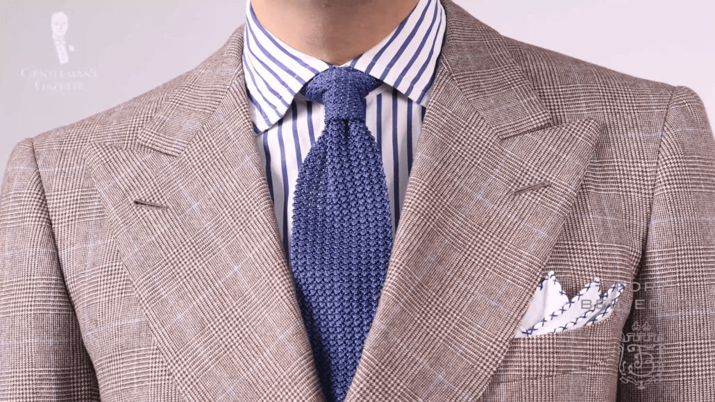 how to tie a knitted tie