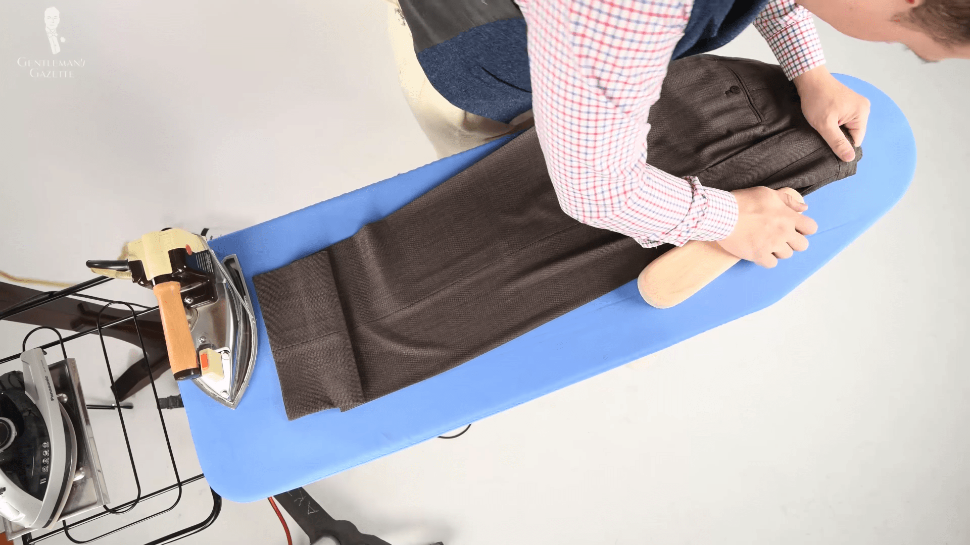 how to iron dress pants