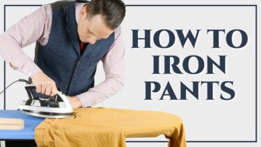 How to Iron Dress Pants