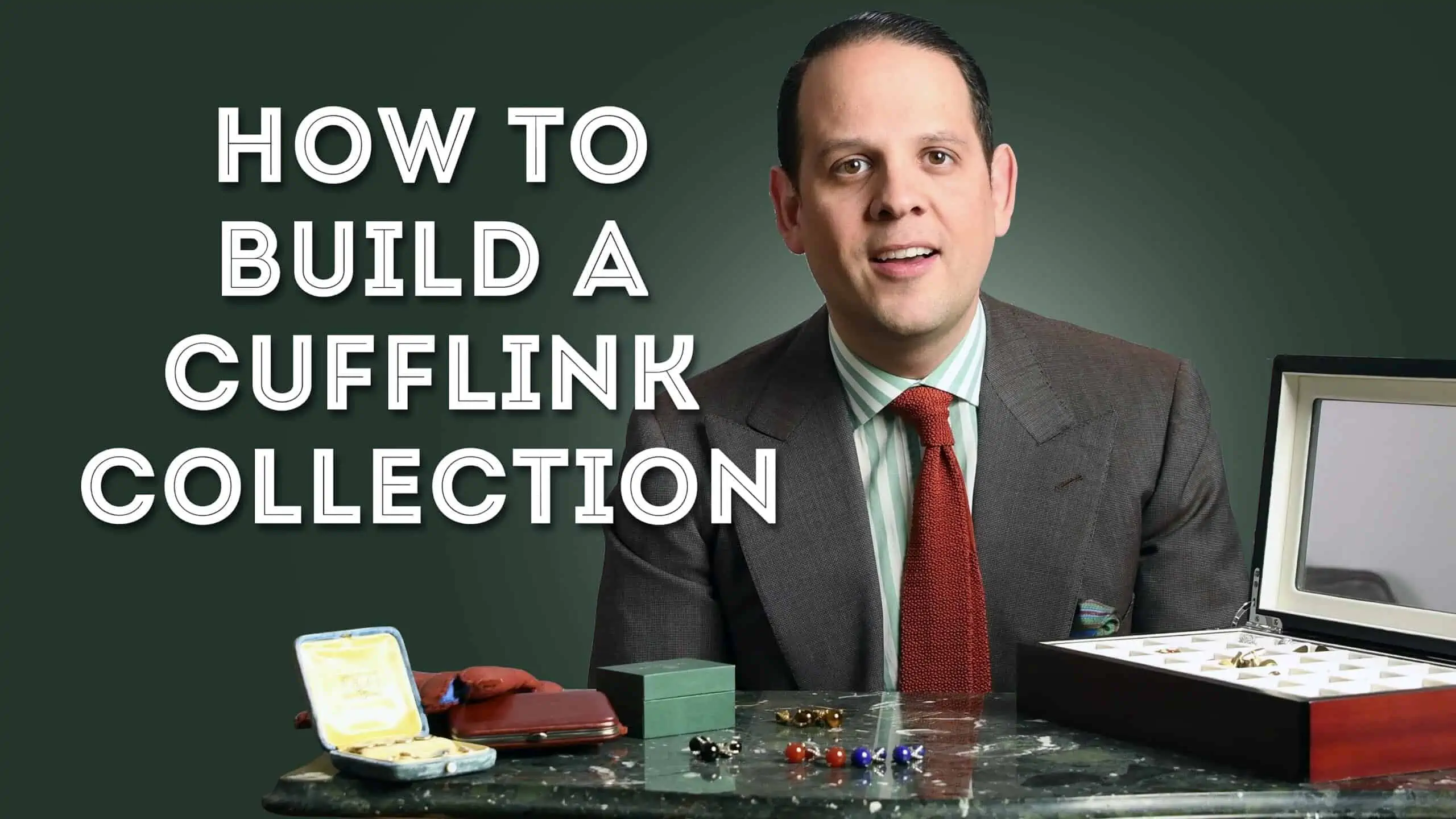 How To Build A Cufflink Collection – Behind The Scenes scaled