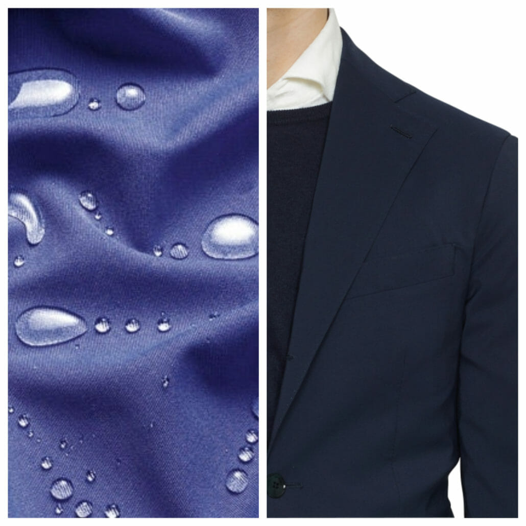 Loro Piana's Storm System fabric in the form of a sports coat.