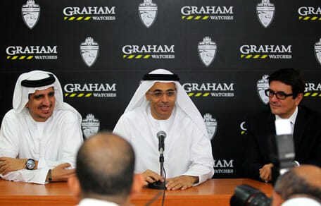The sponsorship of the Al Ahli soccer team