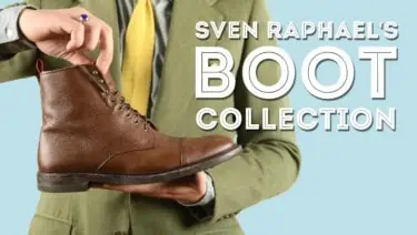 Raphael's brown boot from Allen Edmonds