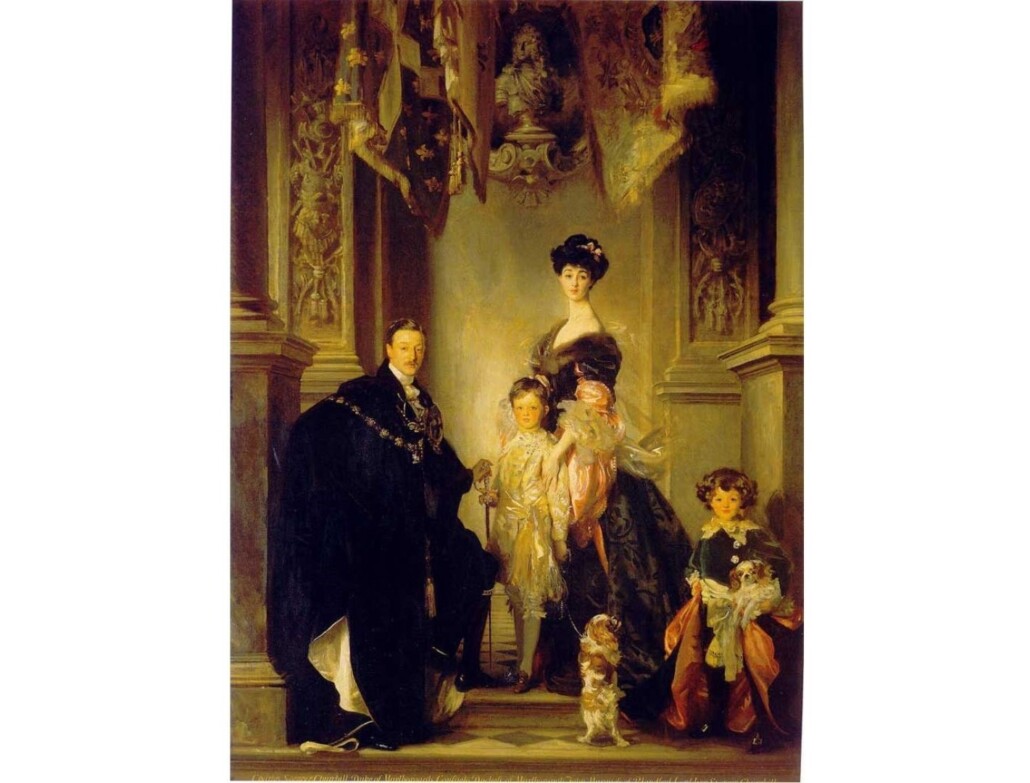 The Duke of Marlborough Family, by John Singer Sargent