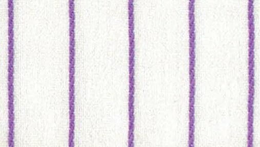 An example of chalk stripes in violet.