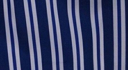 An example of halo stripes. in indigo.