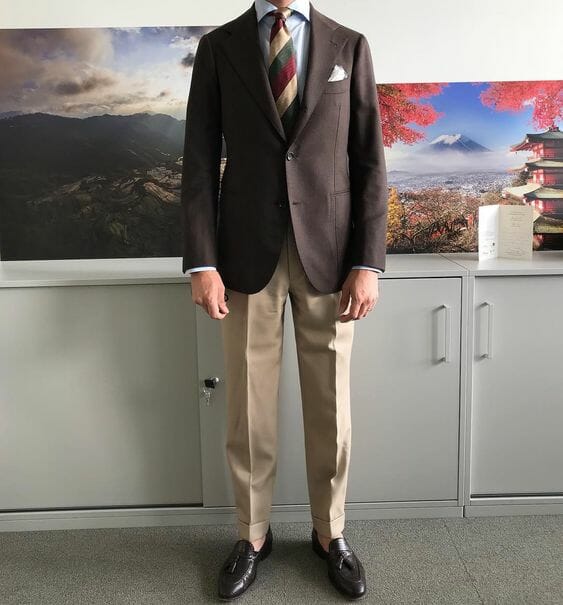 WSPLYSPJY Mens Fashion New Flat Front Suit Separate Suit Pant