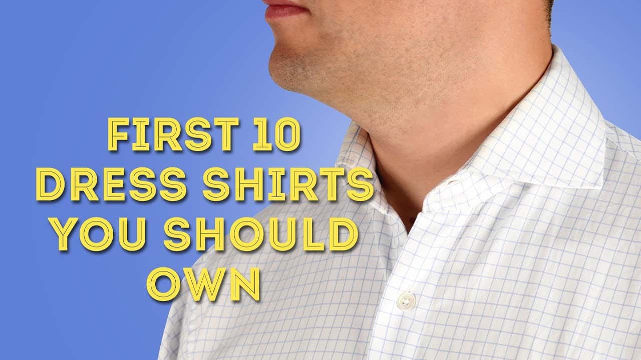 First 10 Dress Shirts a Man Should Own