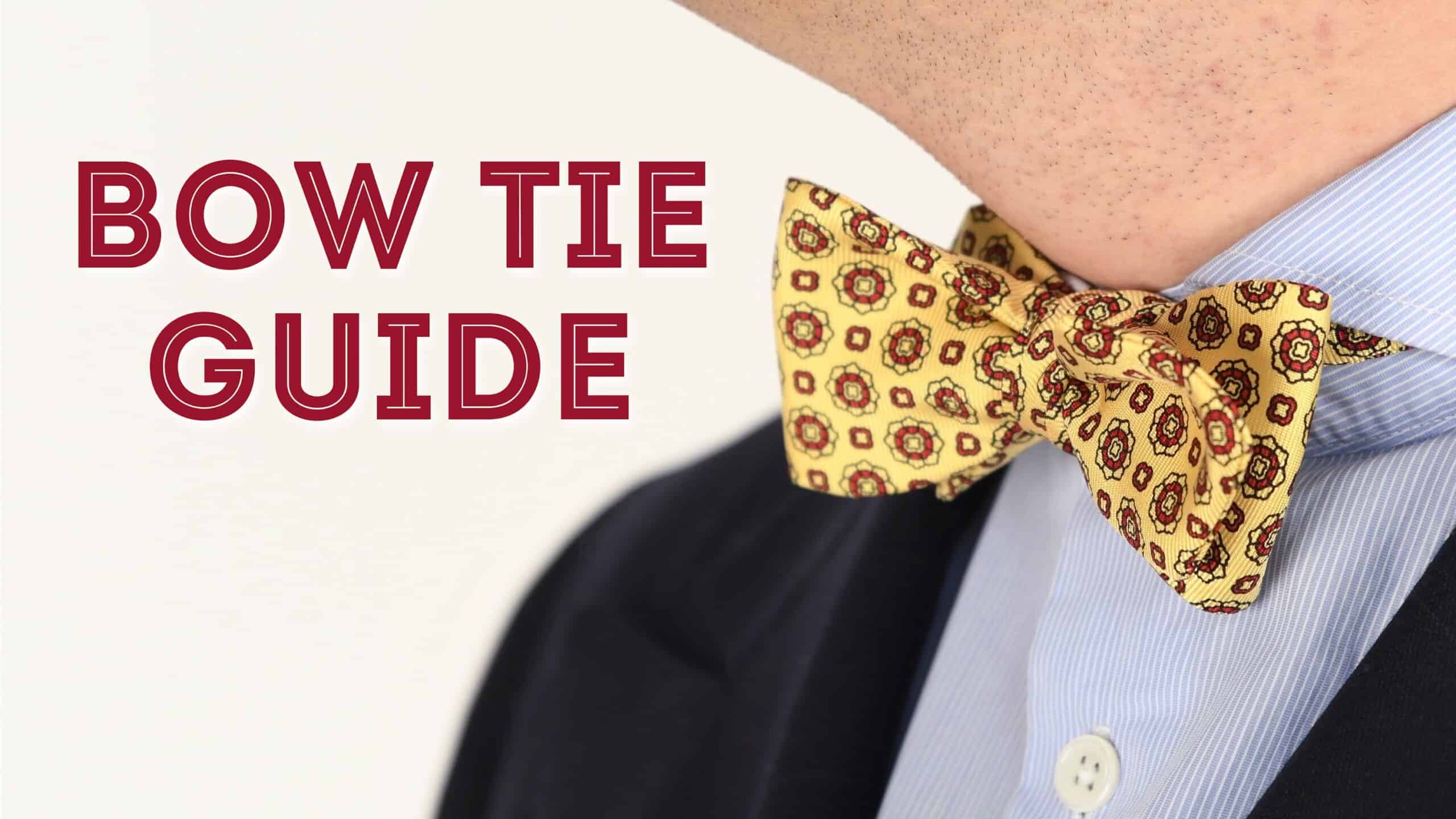 Bow Ties With Suits (The Definitive Guide) - The Bow Tie Guy