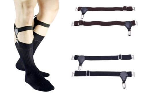 Sock Suspenders Just Look Uncomfortable Sock suspenders just look uncomfortable