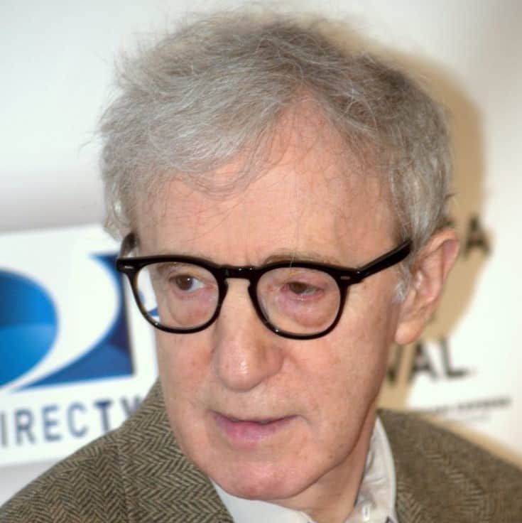 Glasses can be a signature accessory, such as Woody Allen's classic frames