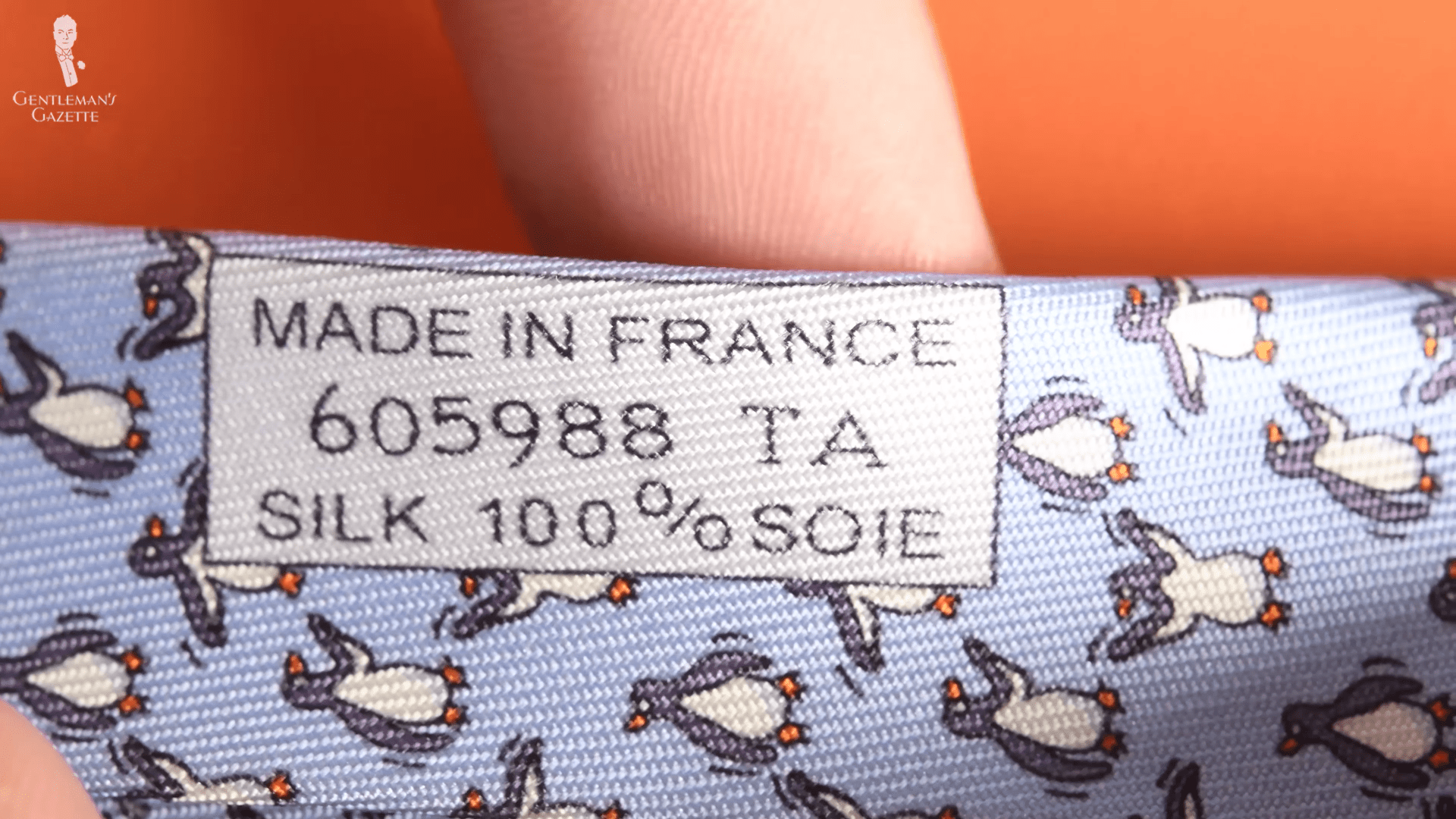 How to Spot a Fake Hermes Tie