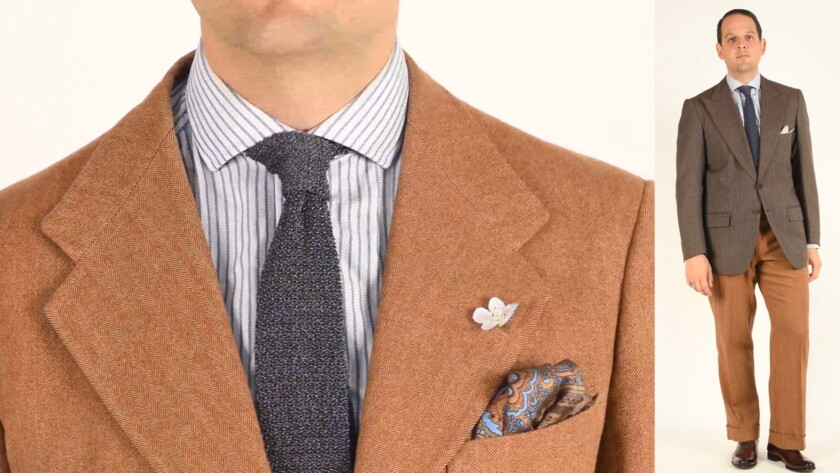 How To Pair Brown And Blue