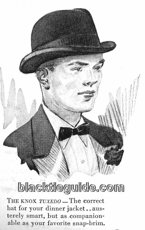 1935 Knox hat ad.