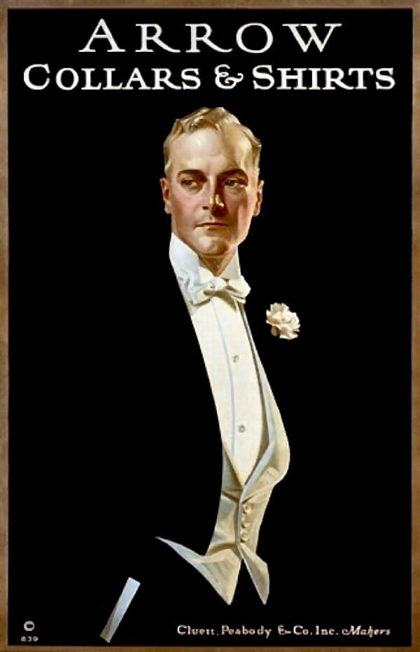 Artist J.C. Leyendecker s ads for Arrow dress shirts have become iconic.