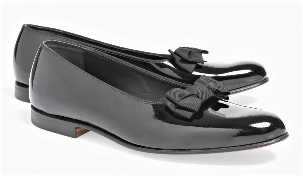 Black Tie Tuxedo Shoes - Patent Leather 