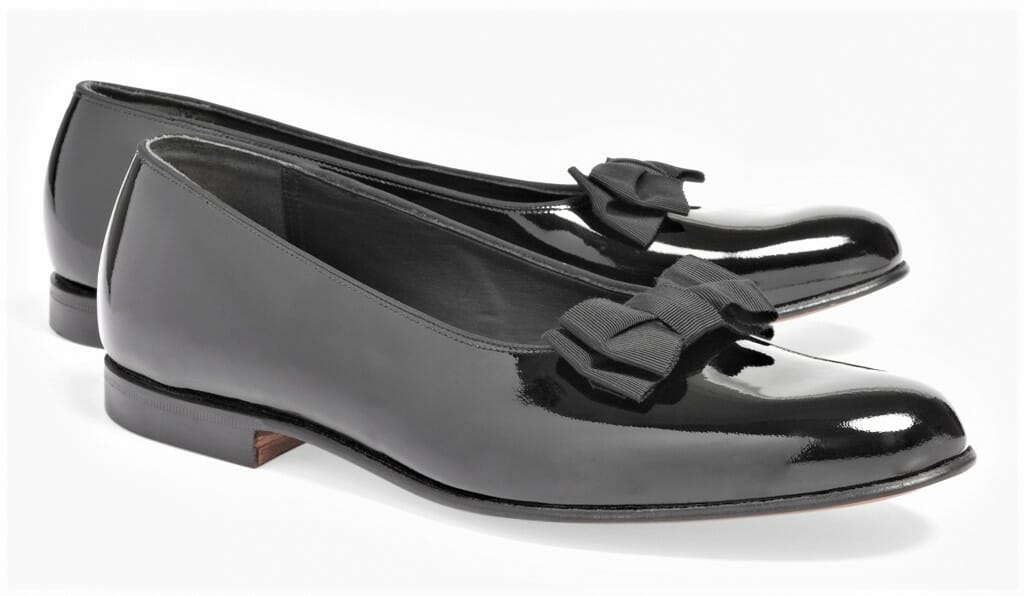 Black Tie Tuxedo Shoes - Patent Leather Oxfords And Pumps