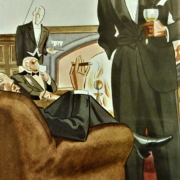 An illustration of three men in Black Tie attire