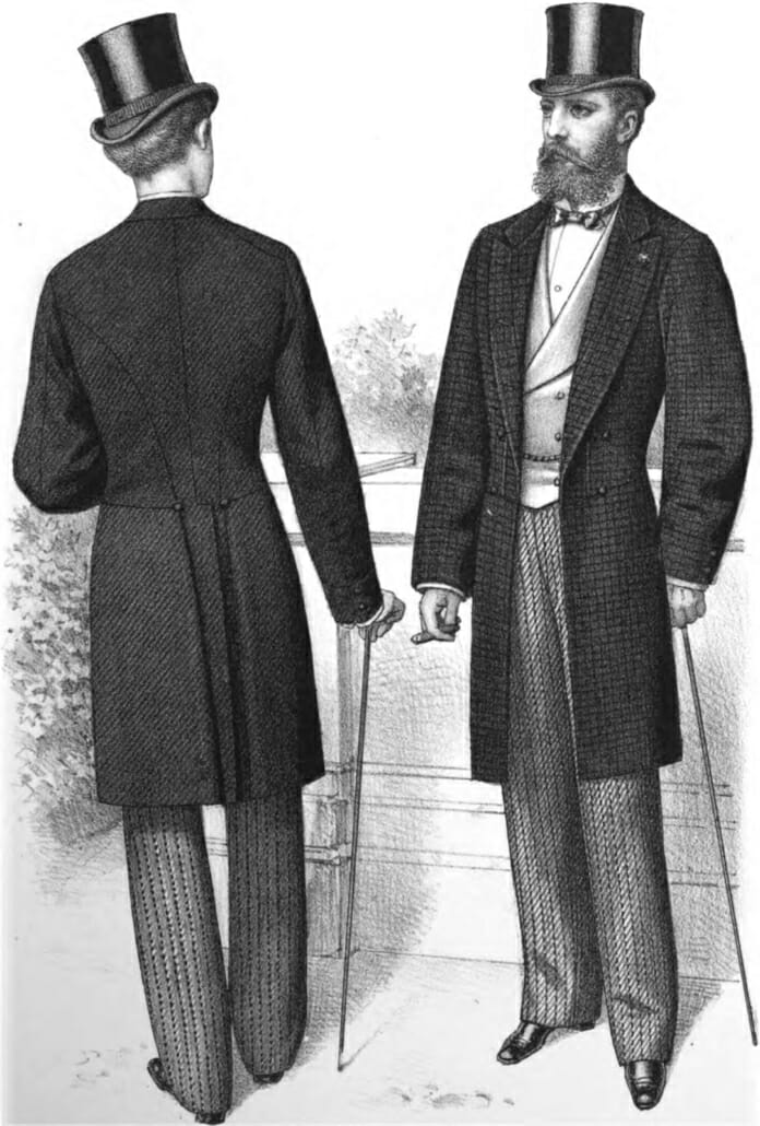 Early Victorian full daytime dress