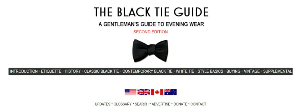 The Black Tie Guide 2.0