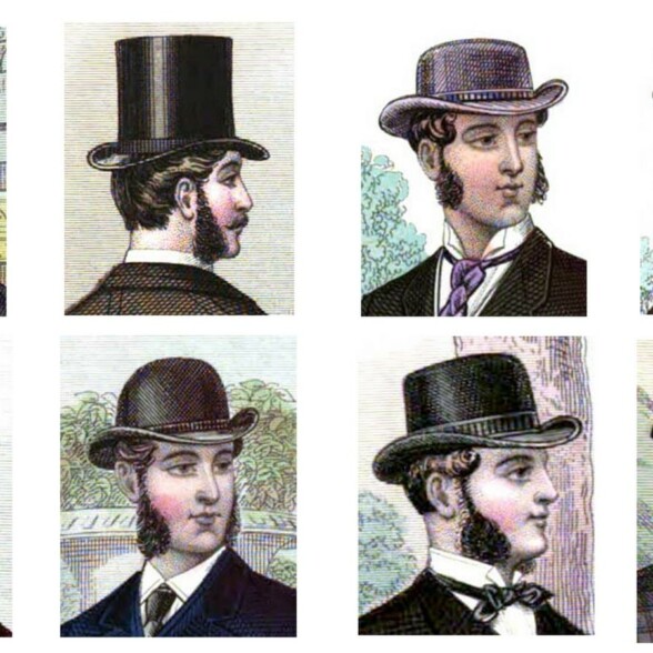 Victorian Mens Hats
