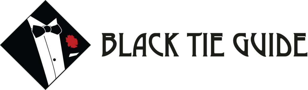 Black Tie Logo Horizontal Text Black Tie Guide