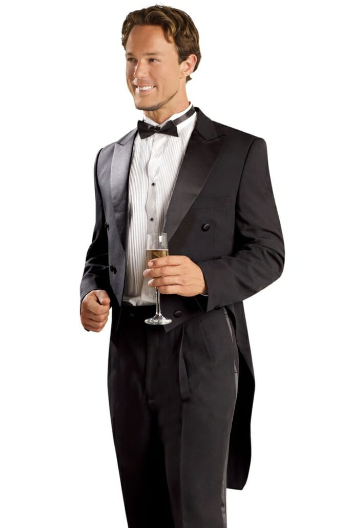 QiCheng&LYS Dog Clothes Pet Stylish Suit Bow Tie Costume,Wedding Shirt Formal Tuxedo with Black Tie Suit