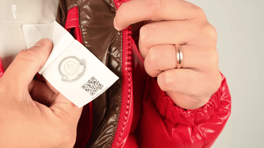 The Moncler barcode