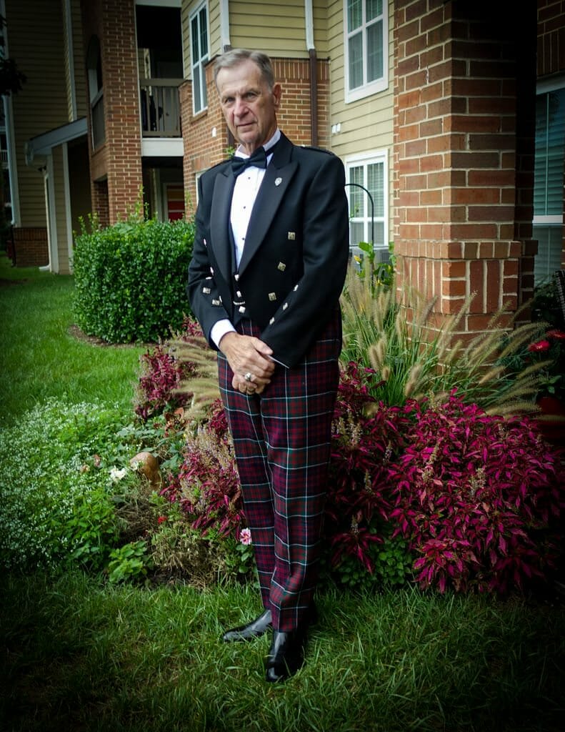 This gorgeous man is wearing trews a traditional trouser which can be made  from any family tartan Fascinating  Well dressed men Tartan clothing  Tartan fashion