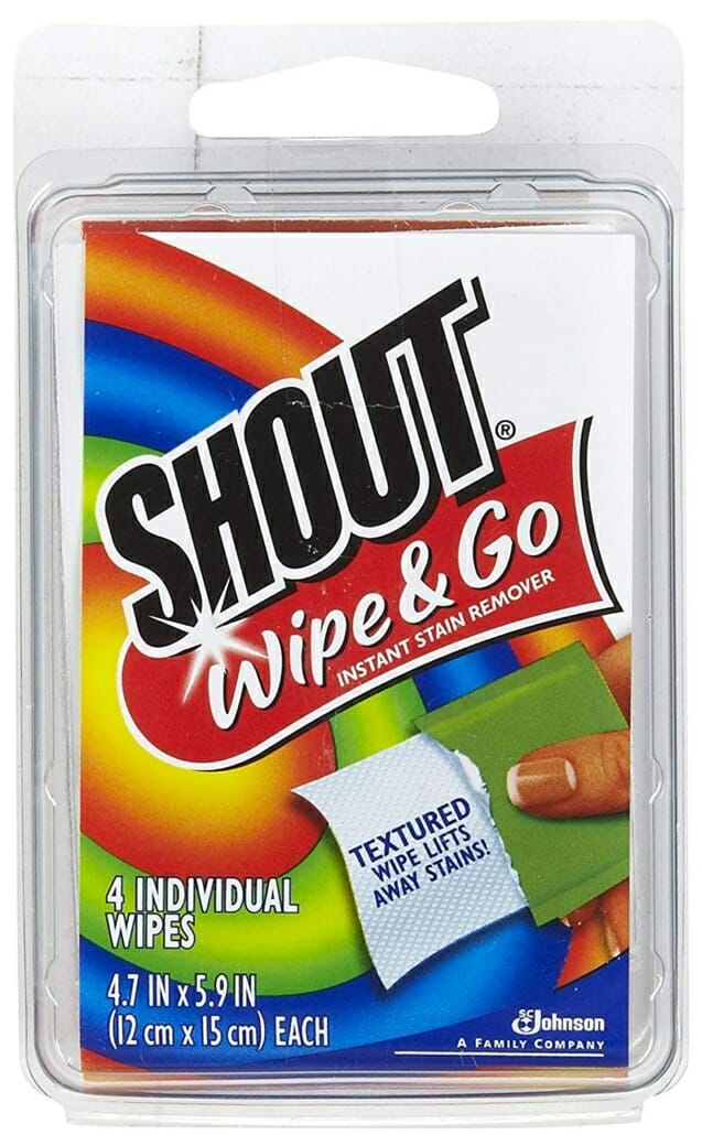 Shout Stain Removal Wipes