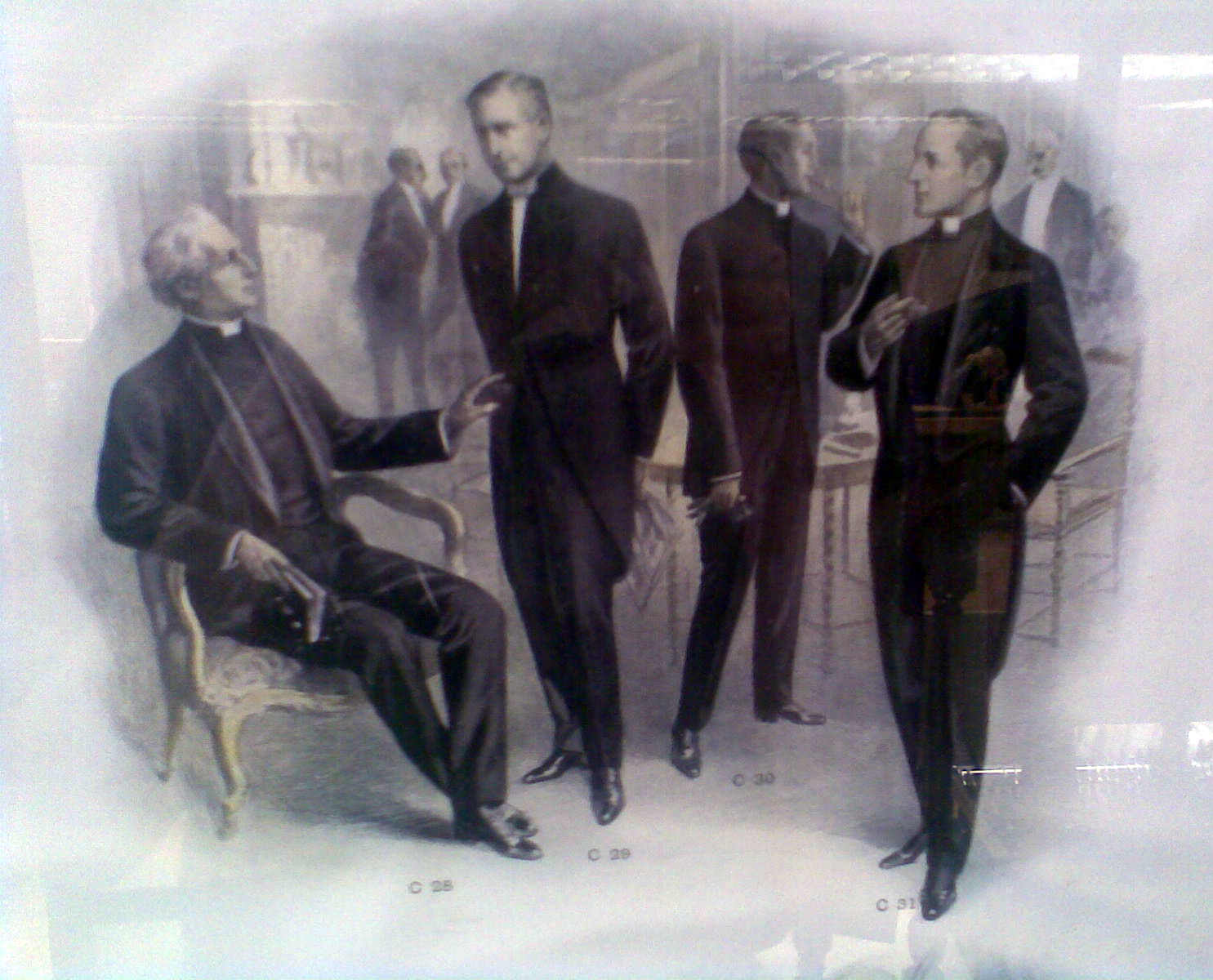 Clerical Formal Wear