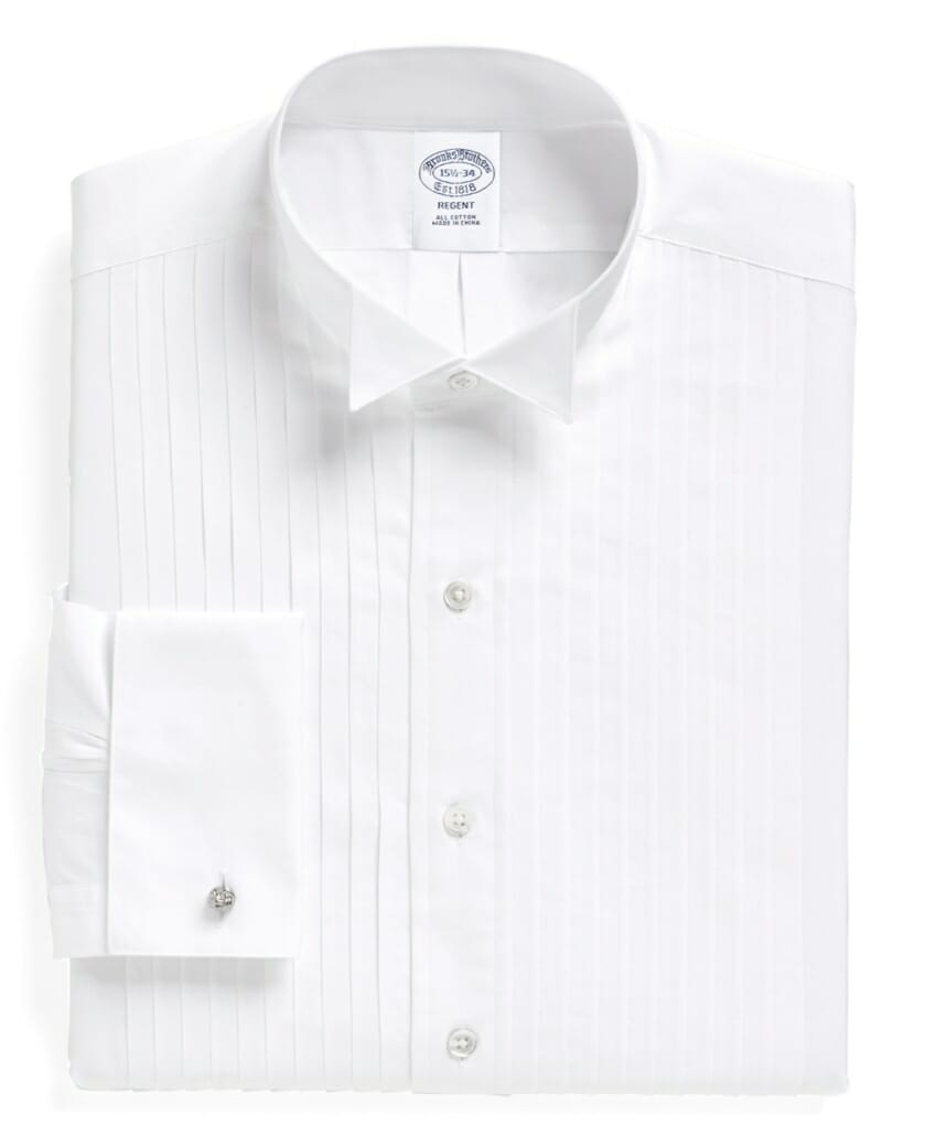 Double Two with fly front. Brand new Men's White Wing Collar Shirts 