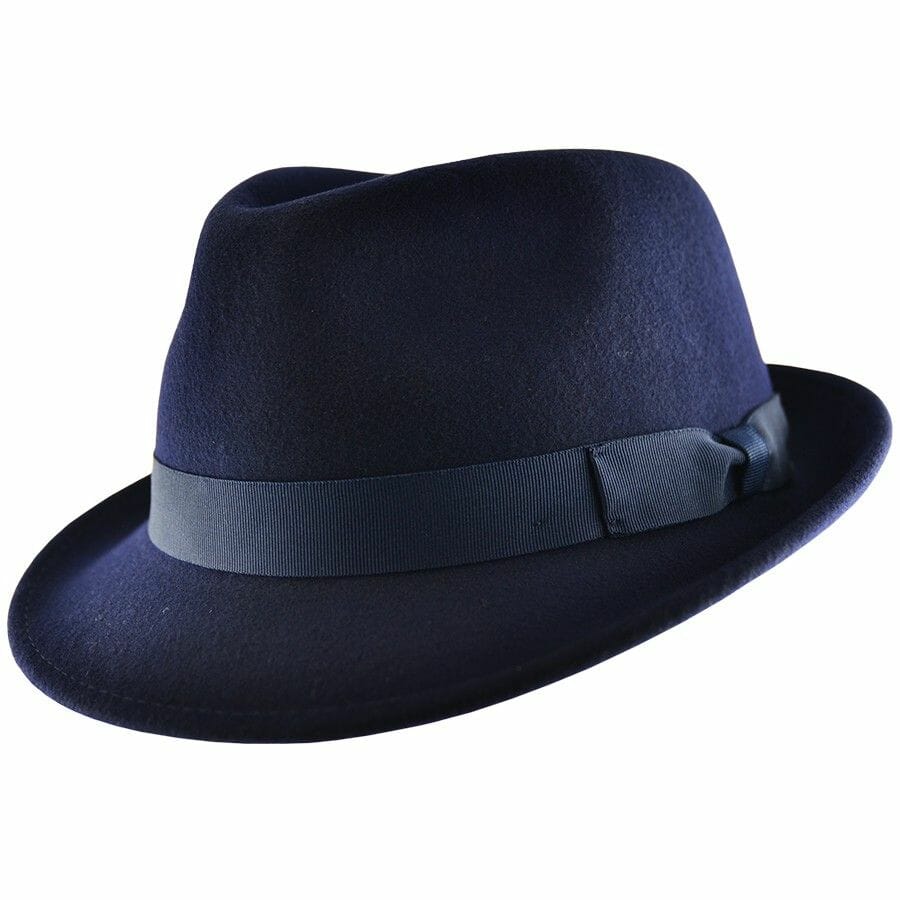 Cappello a homburg trilby Nashville hat in lana 