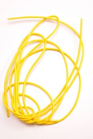 Rich Yellow Shoelaces Round - Waxed Cotton Dress Shoe Laces Luxury by Fort Belvedere