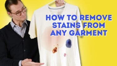How to Remove Stains from Any Garment