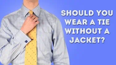 Should You Wear a Tie Without a Jacket?