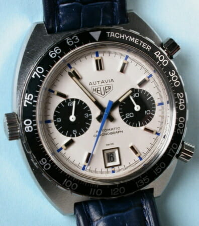 Rotating Bezel Tachymeter from Heuer