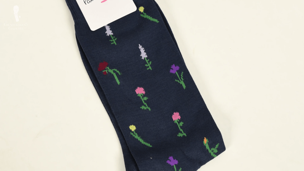 Sven Raphael's floral socks