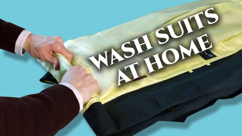 How To Wash A Suit At Home