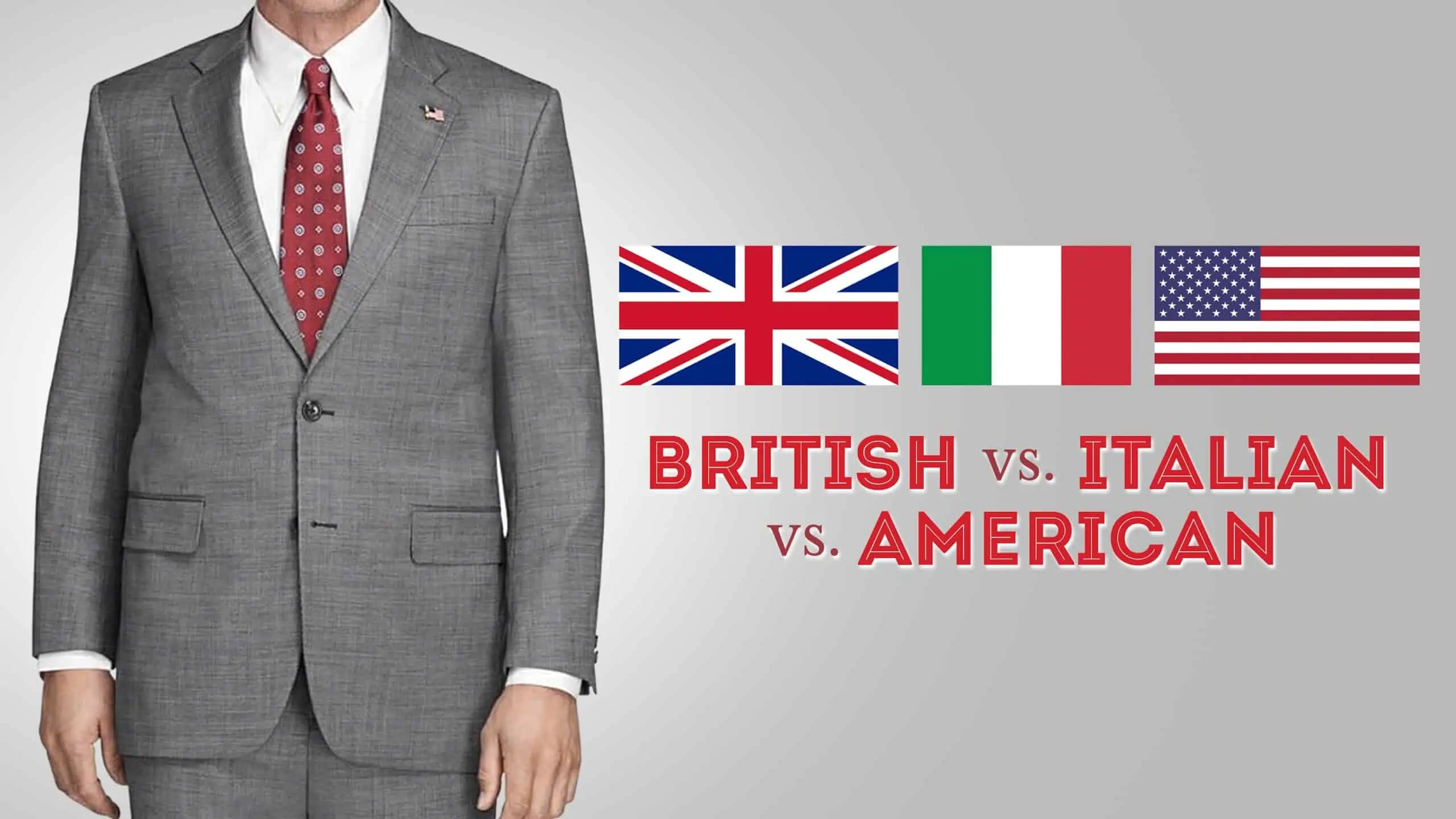 What Are The Differences Among British, Italian And American Suit Styles?
