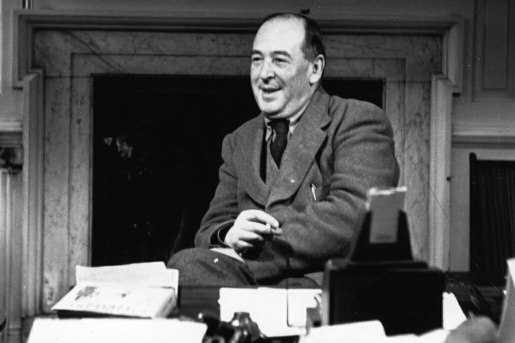 Author C.S. Lewis, c. 1950 (Photo by John Chillingworth/Getty Images)