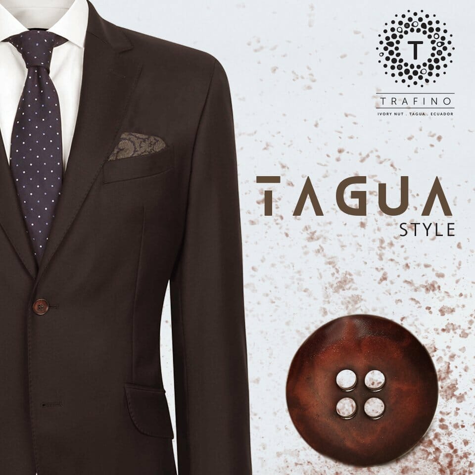 Tagua nut buttons