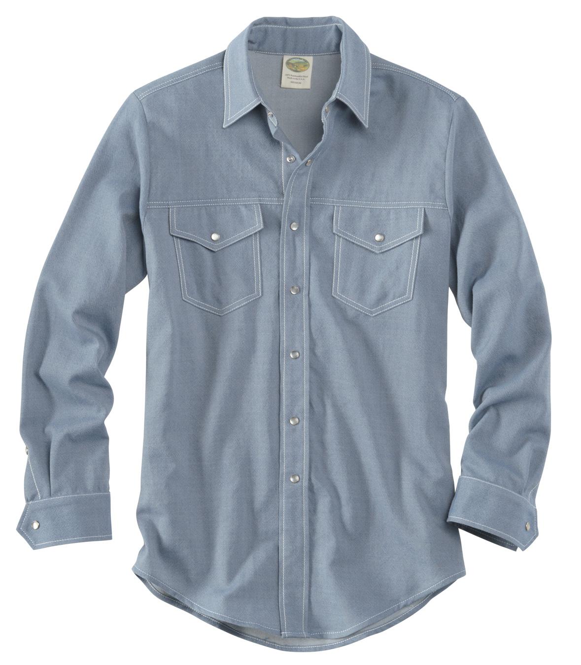 Western shirt with two pockets for a casual look