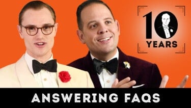 Cover showing Preston and Raphael smiling