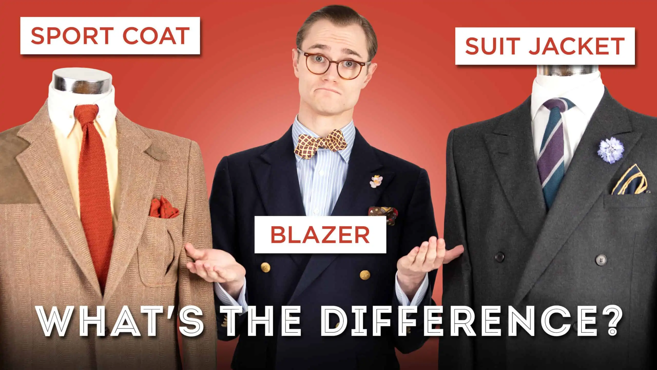 Suit Jackets, Sport Coats, Blazers: What's The Difference?