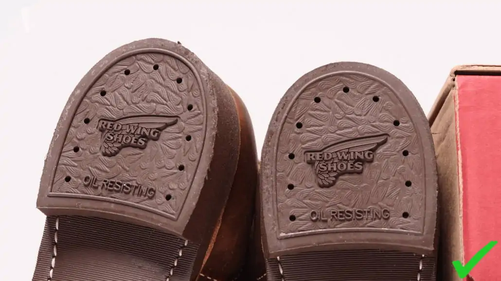 Red Wing Vibram Sole