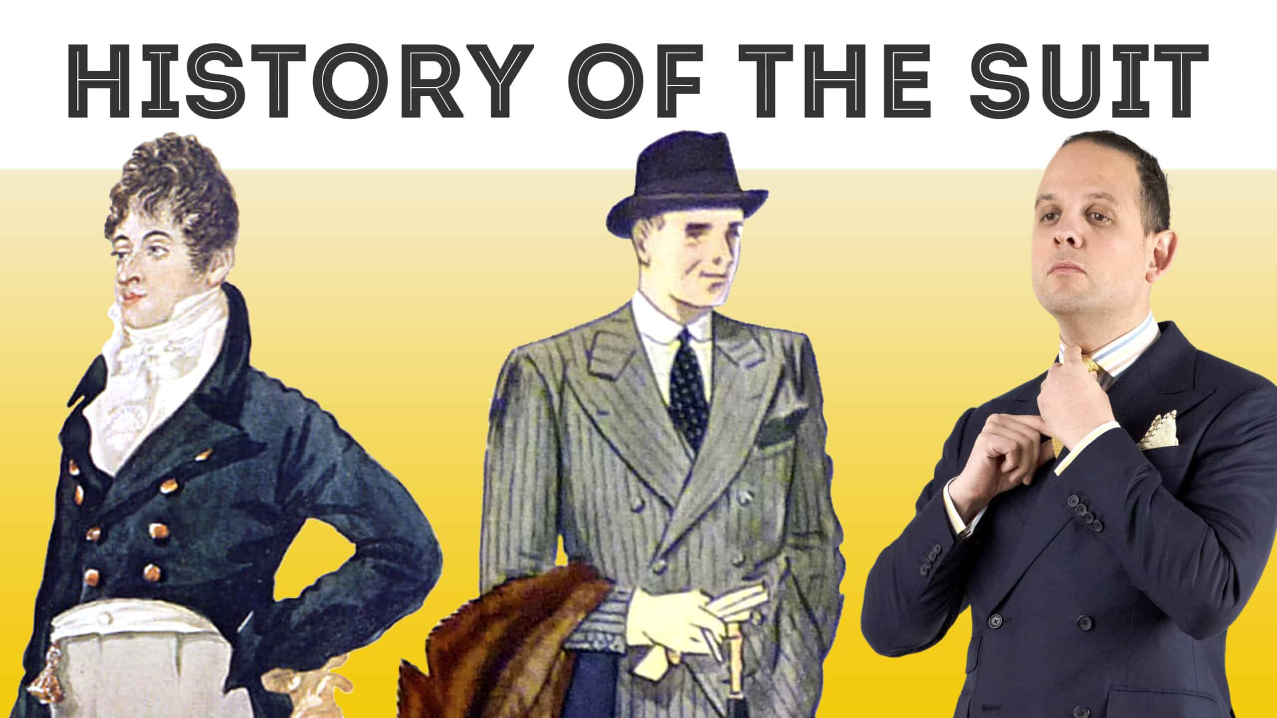 The Evolution Menswear Of History The Of Today 1800 From Suit: To