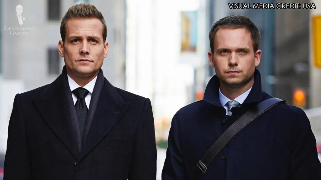 Harvey Specter and Mike Ross of Suits
