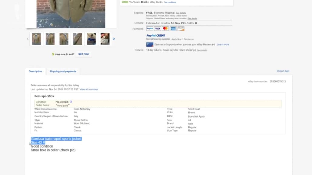 Listing No Measurements If a listing does provide measurements, compare it to your own but keep in mind that it will not always be accurate.