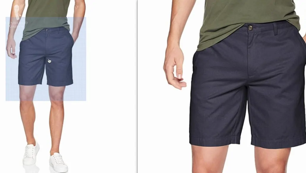 Shorts in the 9-inch length 
